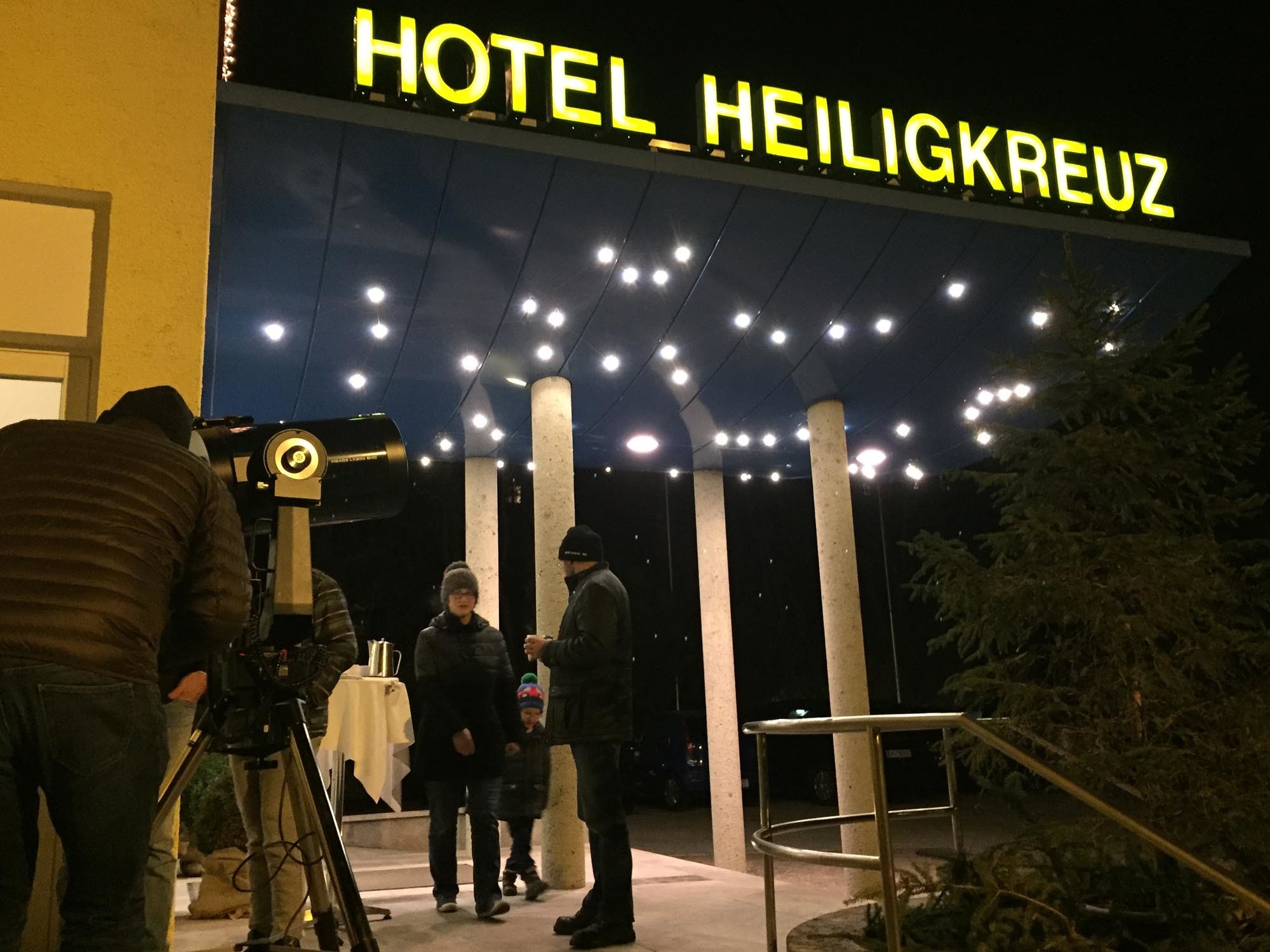 Astrostammtisch im Hotel Heiligkreuz in Hall