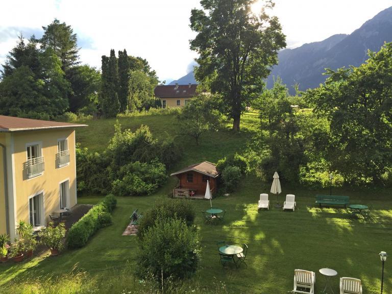 Gastgarten des Hotel Heiligkreuz