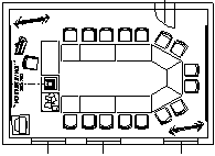 U-Form: bis 20 Personen - Hotel Heiligkreuz